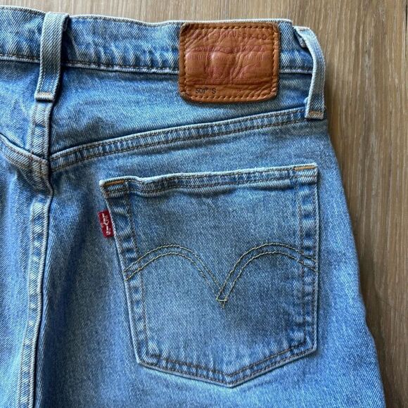 Levi’s Premium Denim 501 Size 27 High Rise Women’s Skinny Blue Jeans Button Fly - Picture 12 of 12